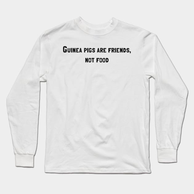 Guinea Pig Friends Long Sleeve T-Shirt by marisaj4488